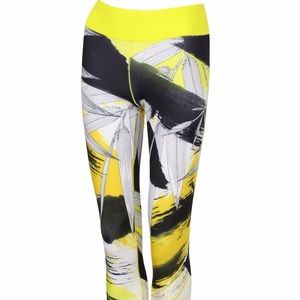 ADIDAS ASIA LEGGINGS SHOCK YELLOW